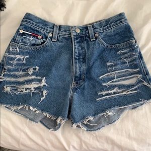 Vintage Tommy Hilfiger denim shorts